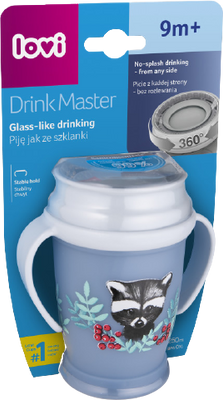 LOVI Hrneček 360 WILD SOUL 9m+ kluk 250 ml