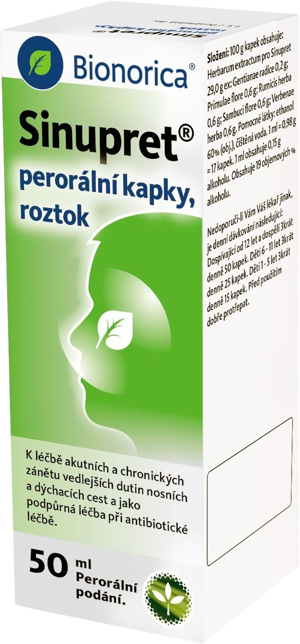 Sinupret kapky 50 ml