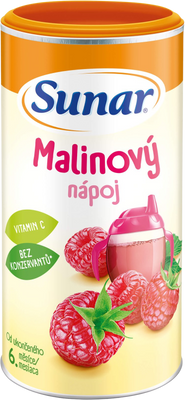 Sunar rozpustný nápoj malinový 200 g
