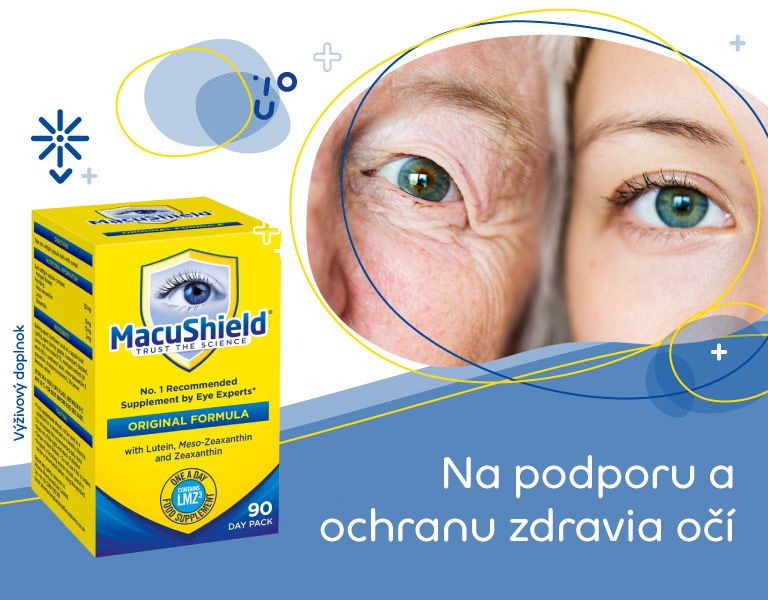 MacuShield, výživový doplnok, zdravie očí