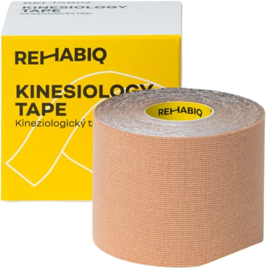 Rehabiq Kinesiology Tape, tejpovací páska béžová 5 m