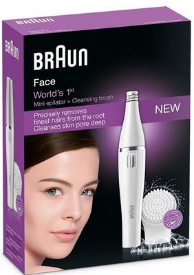 Braun Epilátor Face 810, Bílý