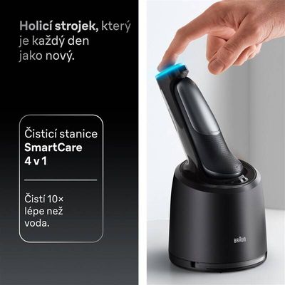Braun Series 7 72-C7200cc, Holicí strojek - zlatý