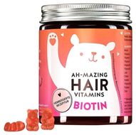 Bears With Benefits Ah-mazing Vitaminy pro zdravé vlasy s biotinem gumídci 45 ks