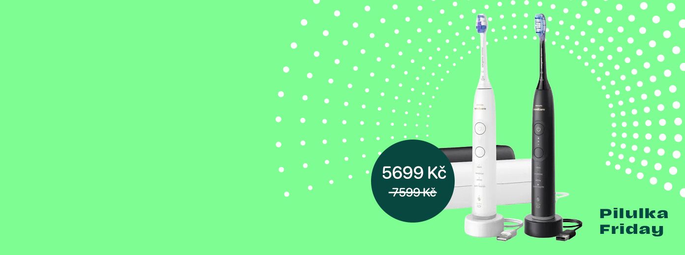Philips Sonicare 7100, 1+1 černý a bílý