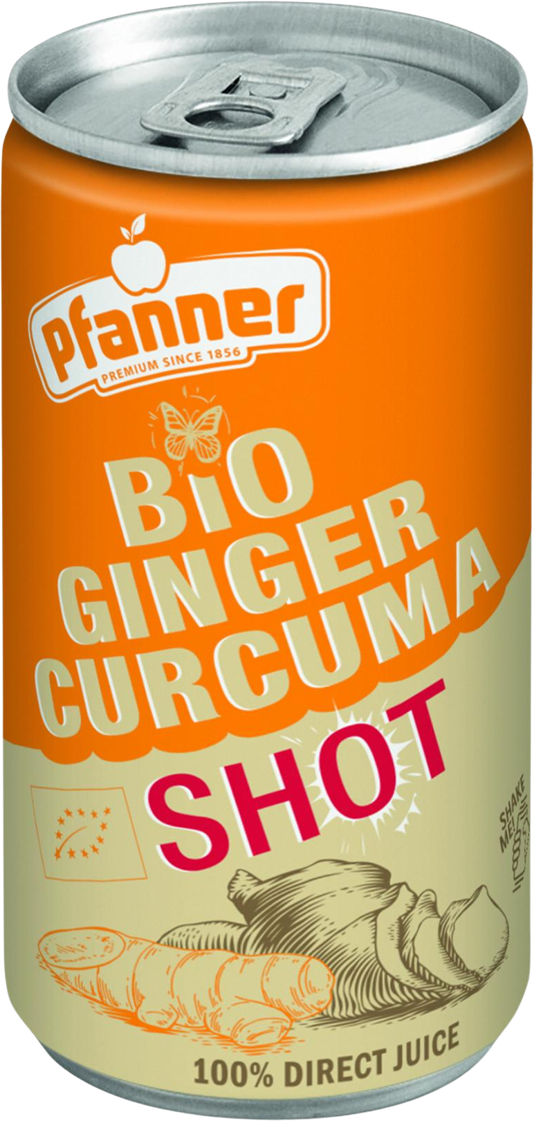 Pfanner BIO Ginger Curcuma shot 150 ml