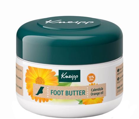 Kneipp Máslo pro péči o chodidla s měsíčkem a pomerančovým olejem 100 ml
