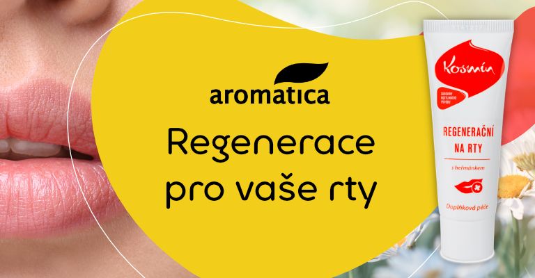 Aromatica KOSMÍN regenerační na rty 25 ml