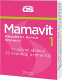 GS Mamavit 1 Plánování a 1.trimestr 30 tablet