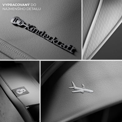 Kinderkraft Select Kočárek sportovní Pilot 2 Grey 1 ks