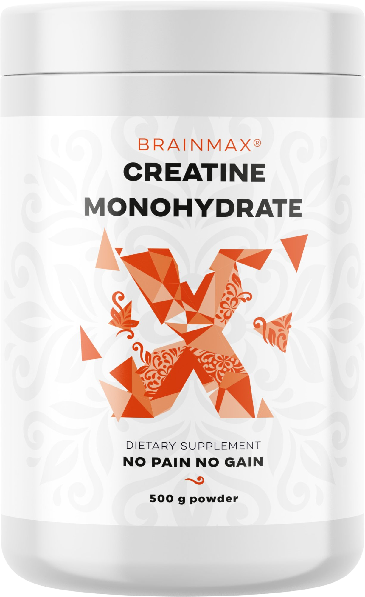 BrainMax Creatine Monohydrate, Kreatin monohydrát 500 g