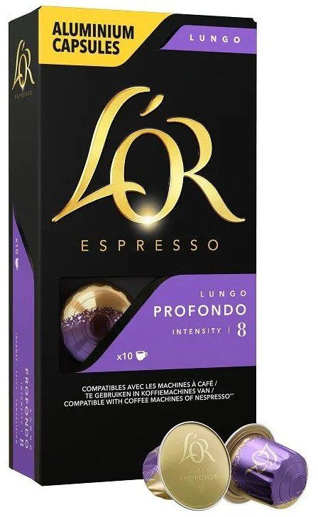L'or Espresso Lungo Profondo kapslí pro Nespresso®* Original kávovary 10 x 5.2 g