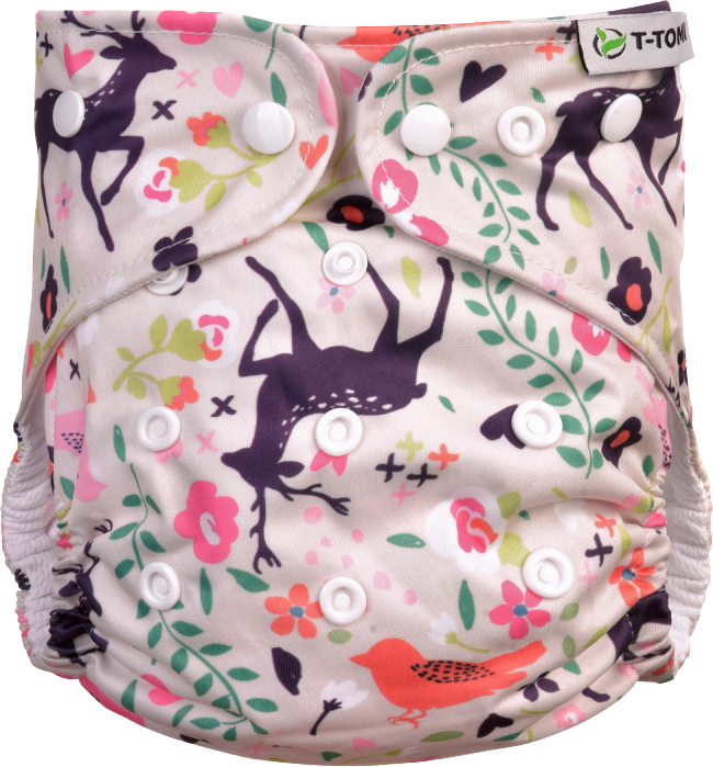 T-Tomi Plena kapsová, typ AIO - patentky, 4-15kg, Forest