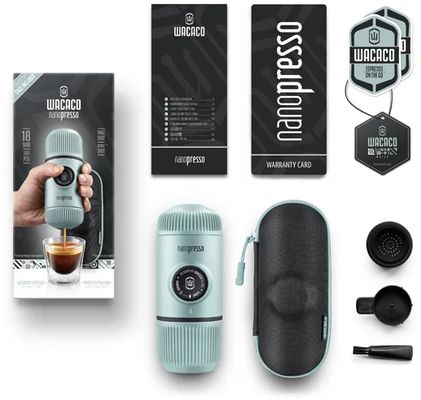 Wacaco Nanopresso Arctic Blue + pevný obal
