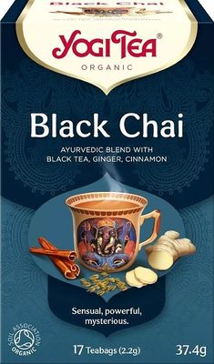 Yogi Tea BIO Čaj Černý chai 17 sáčků