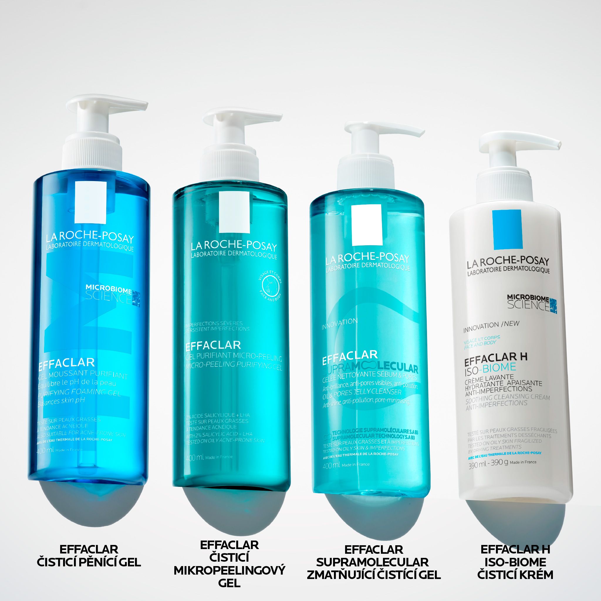 La Roche-Posay Effaclar Supramolecular Zmatňující čisticí gel na mastnou pleť 200 ml