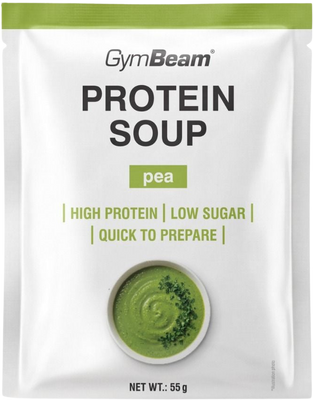 GymBeam Proteinová hrachová polévka 55 g