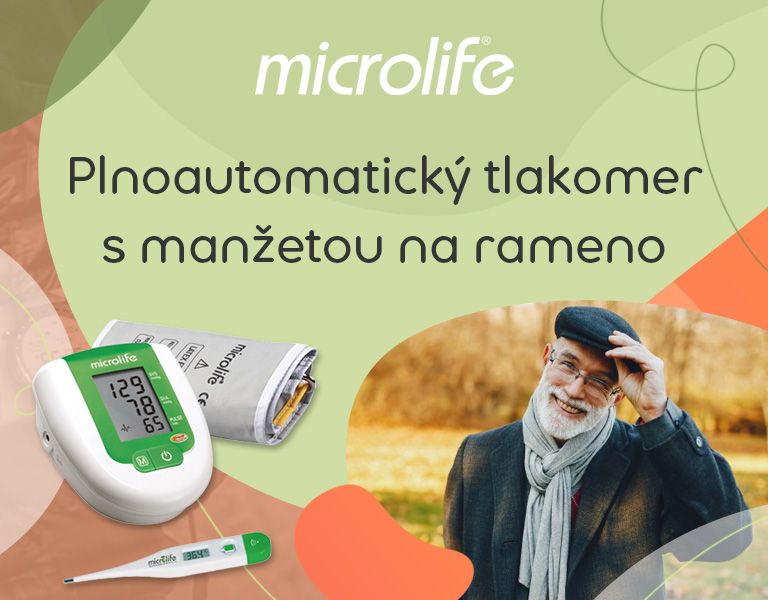 Microlife, automatický tlakomer, teplomer
