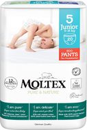 Moltex Pure & Nature Natahovací plenkové kalhotky Junior 9–14 kg 20 ks