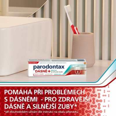 Parodontax pro dásně, dech a citlivé zuby 2 x 75 ml