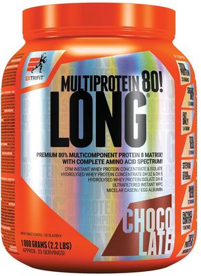 Extrifit Long 80 Multiprotein Vanilka 1000 g