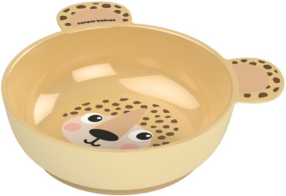 Canpol babies Miska s ušima BabiesBoo žlutá