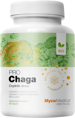 MycoMedica BIO Chaga PRO 90 kapslí