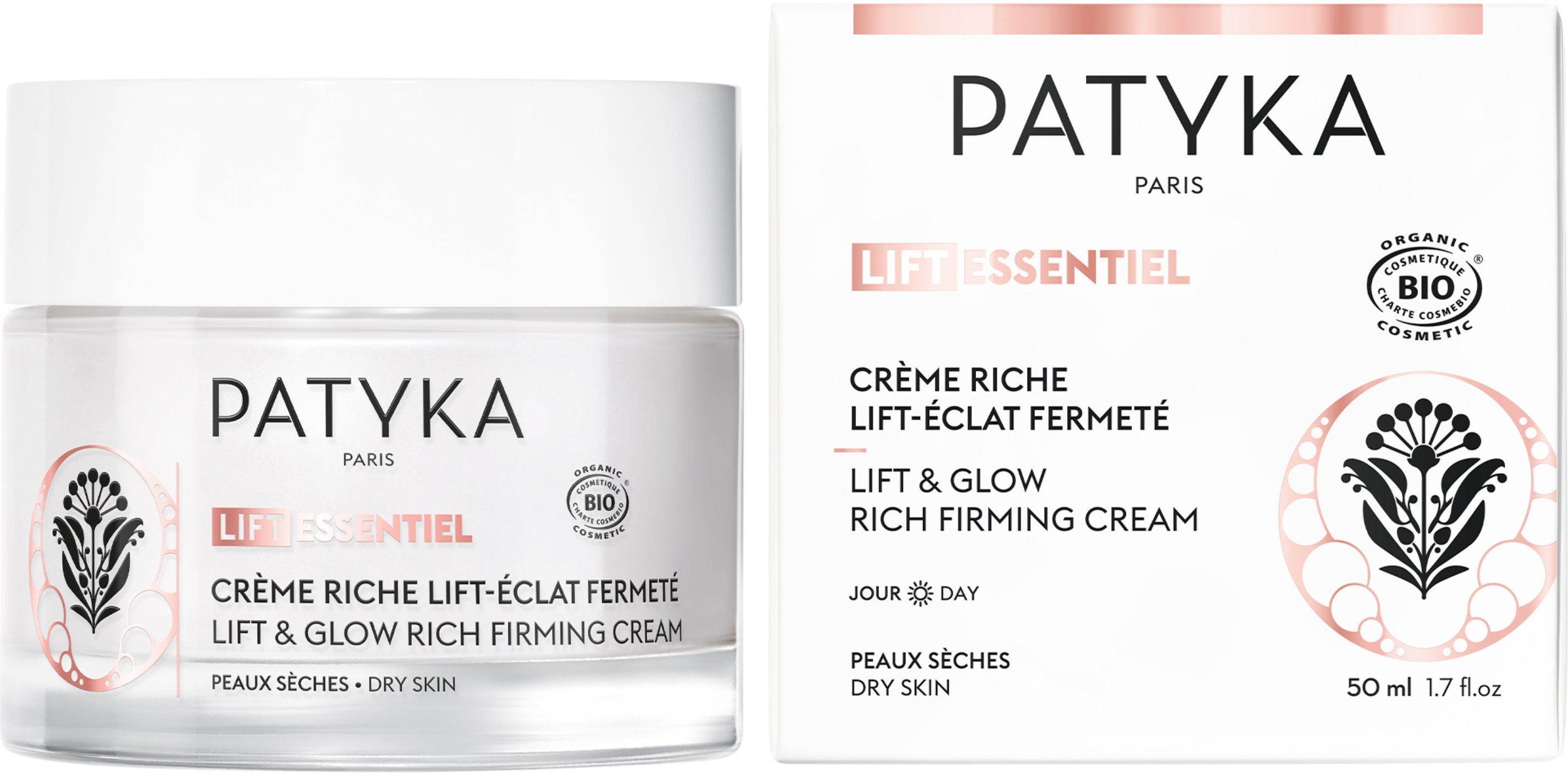 Patyka Liftingový rozjasňující krém pro suchou pleť 50 ml