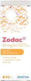 Zodac gtt.10mg/ml por.gtt.sol. II, 20 ml