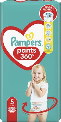 Pampers Active Baby Pants Kalhotkové plenky vel. 5, 12-17 kg, 56 ks