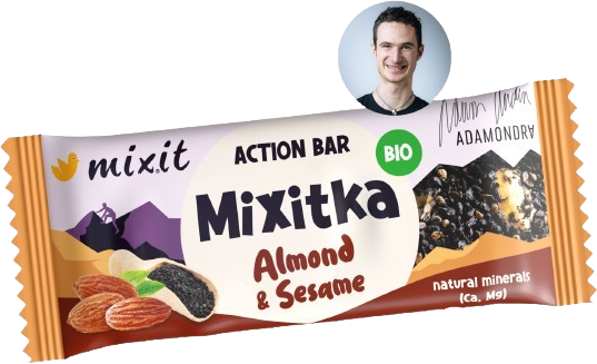 Mixit Action BIO Mixitka Adama Ondry - Sezam a mandle 34 g