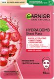 Garnier Skin Naturals Vyhlazující a vyplňující textilní maska s výtažkem z hroznů 28 g
