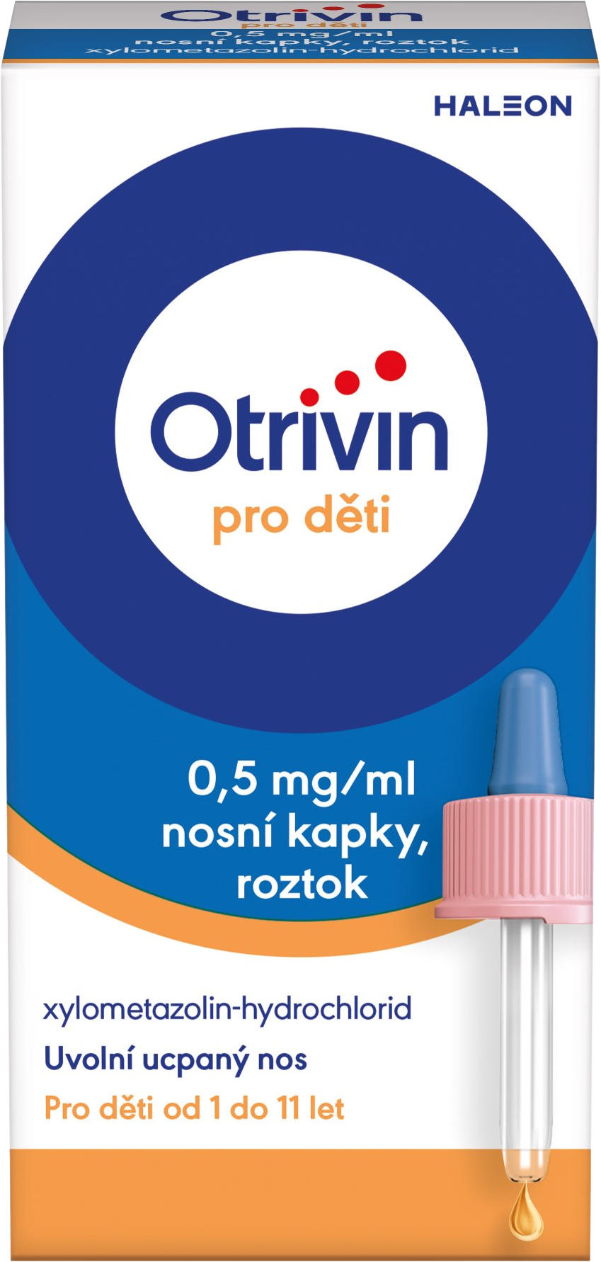 Otrivin Otrivin pro děti 0.5mg/m nosní podání 10 ml