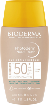 Bioderma Photoderm NUDE Touch světlý SPF 50+ 40 ml