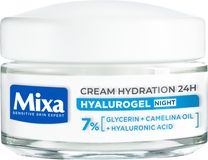 Mixa Noční krém pro citlivou pleť se sklonem k vysušení Hyalurogel 50 ml