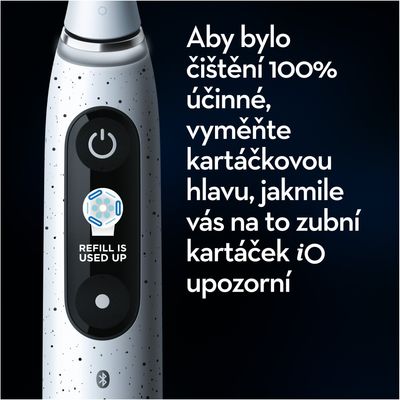 Oral-B iO 10 Elektrický zubní kartáček bílý