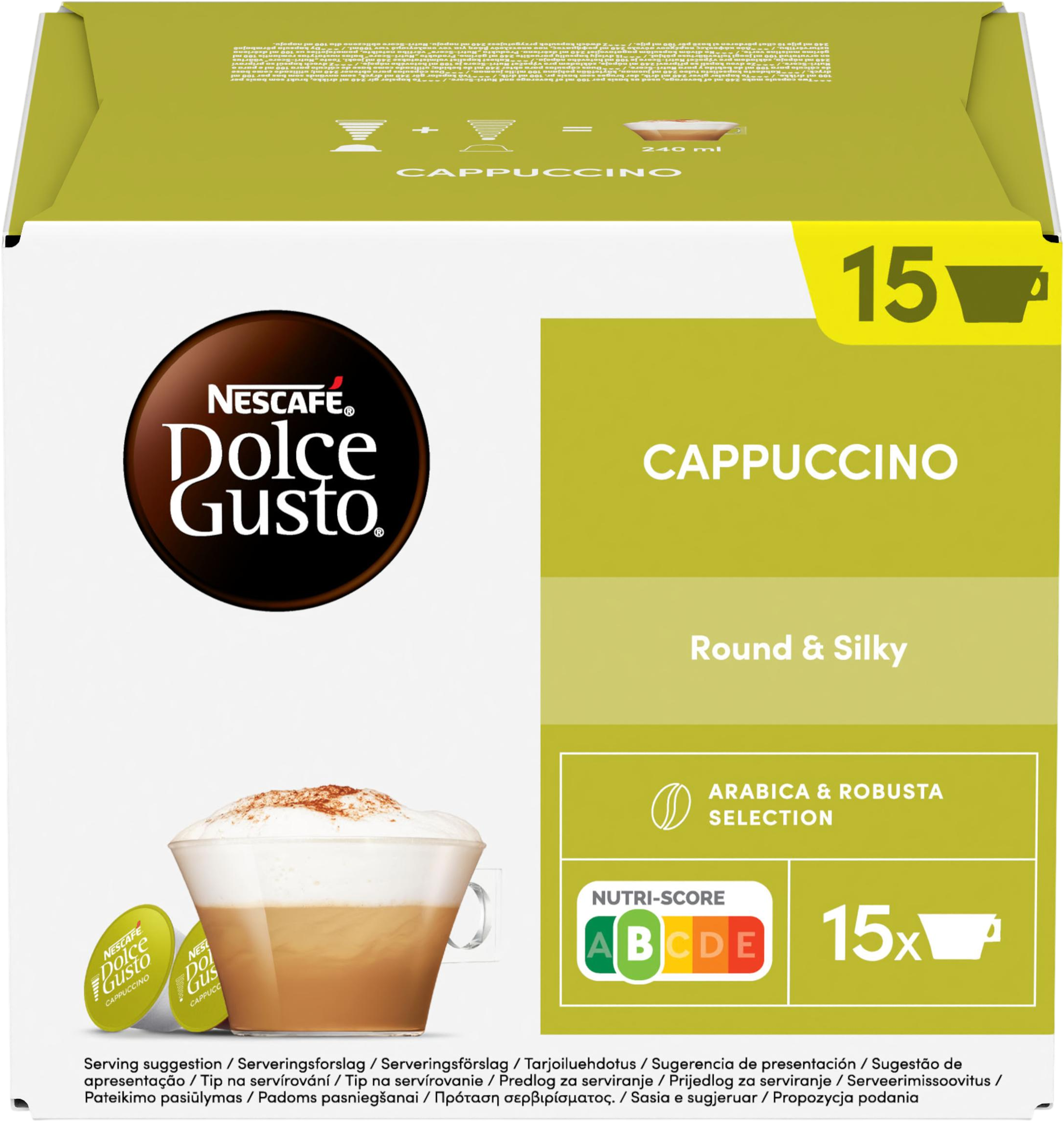 Nescafé Dolce Gusto® Cappuccino kávové kapsle 30 kapslí