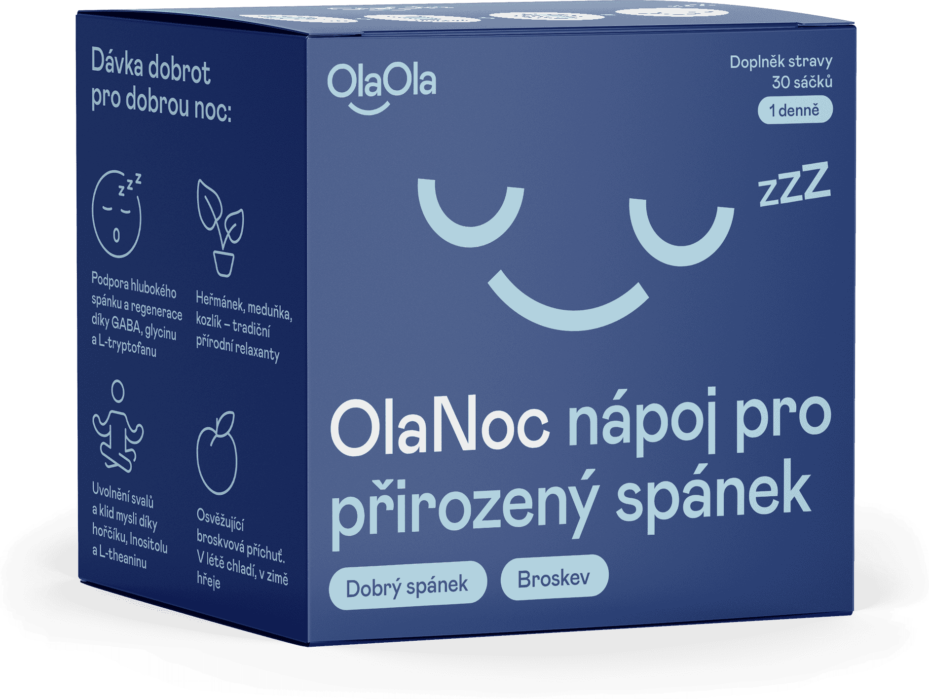 OlaOla OlaNoc nápoj pro přirozený spánek 30 sáčků