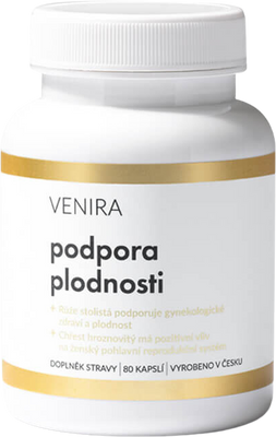Venira Podpora plodnosti 80 kapslí