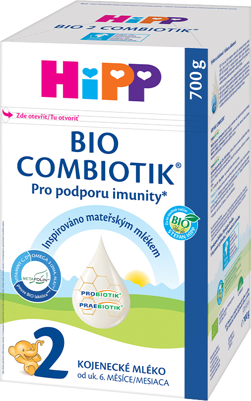 HiPP 2 BIO Combiotik mléko 700 g