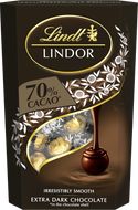 Lindt Lindor pralinky Hořká čokoláda 70% 337 g