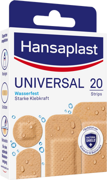 Hansaplast Náplast voděodolná universal č. 45906, 20 ks