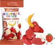 Mixit Křupavé ovoce banán, jahoda 23 g