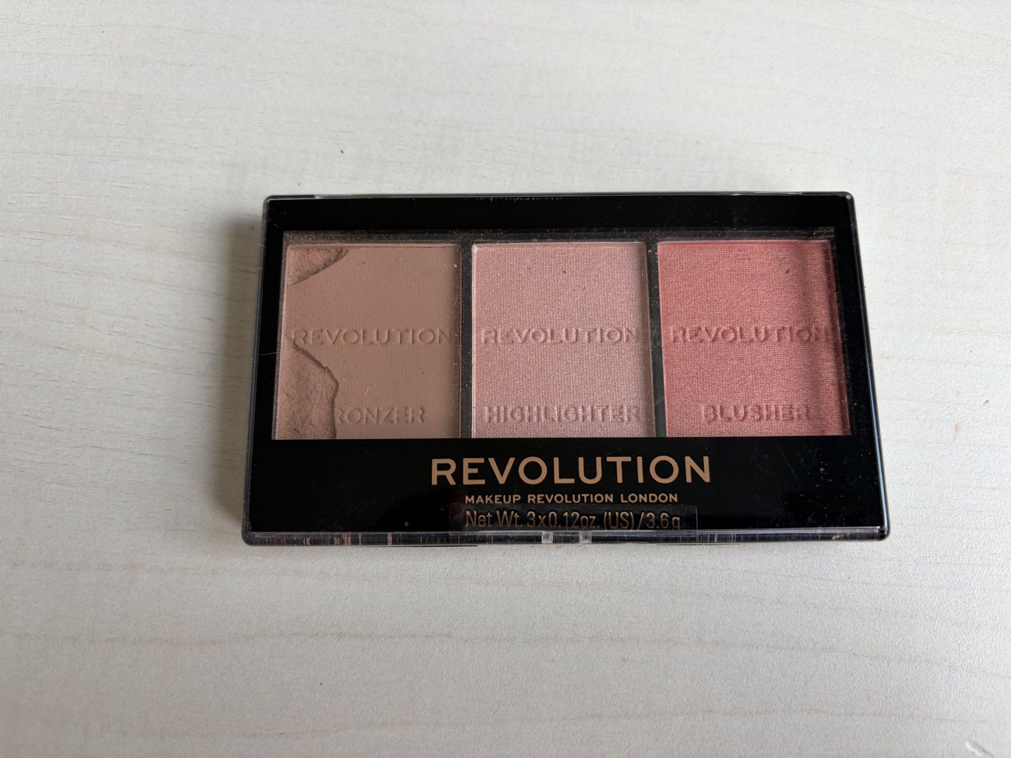 PB Revolution Ultra Sculpt & Contour Kit Ultra Fair C01 paletka na tvář 11 g
