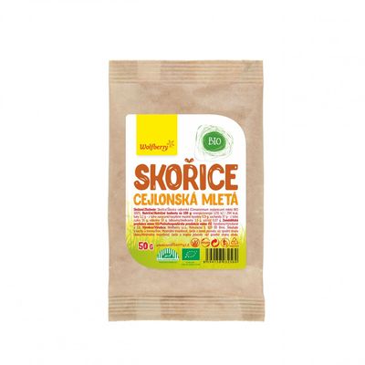 Wolfberry Skořice cejlonská mletá BIO 50 g