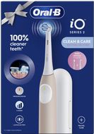 Oral-B iO 2 Elektrický kartáček světle růžový + cestovní pouzdro