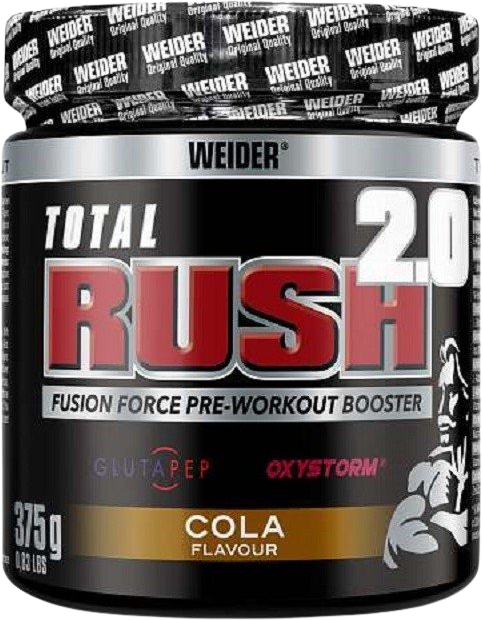 Weider Předtréninková směs, Total Rush 2.0, 375 g
