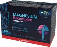 Magnesium B-Komplex Glenmark + Zinek 60 tablet