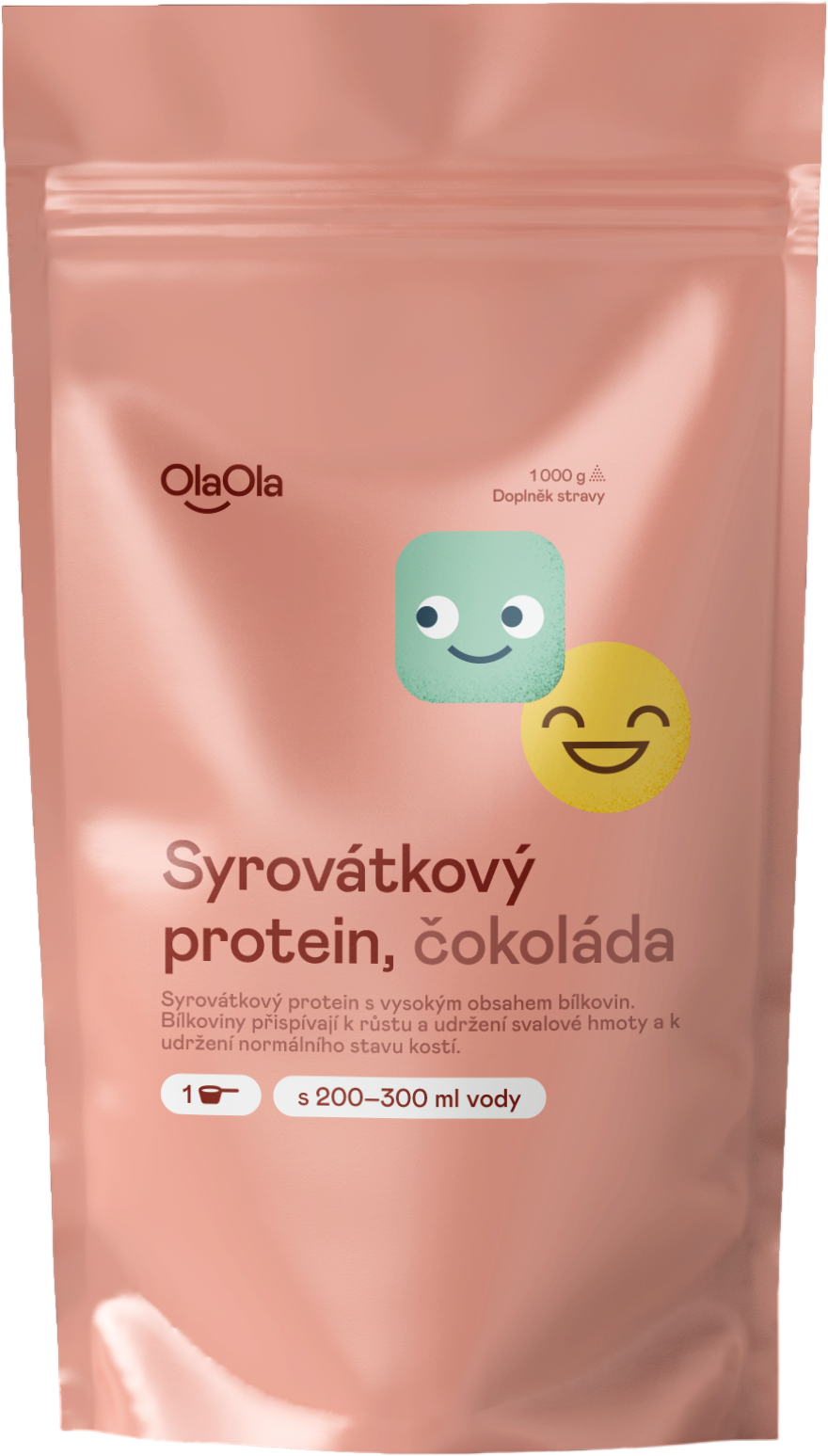 OlaOla Syrovátkový protein čokoládový 1000 g