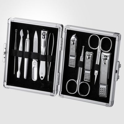 Three Seven Corporation Manikurní set KUFŘÍK silver-11 nástrojů